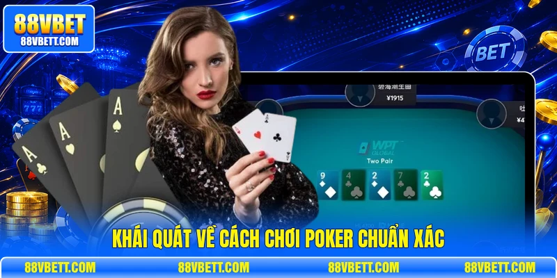 Khái quát về cách chơi Poker chuẩn xác